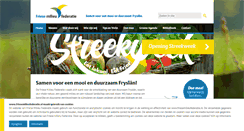 Desktop Screenshot of friesemilieufederatie.nl